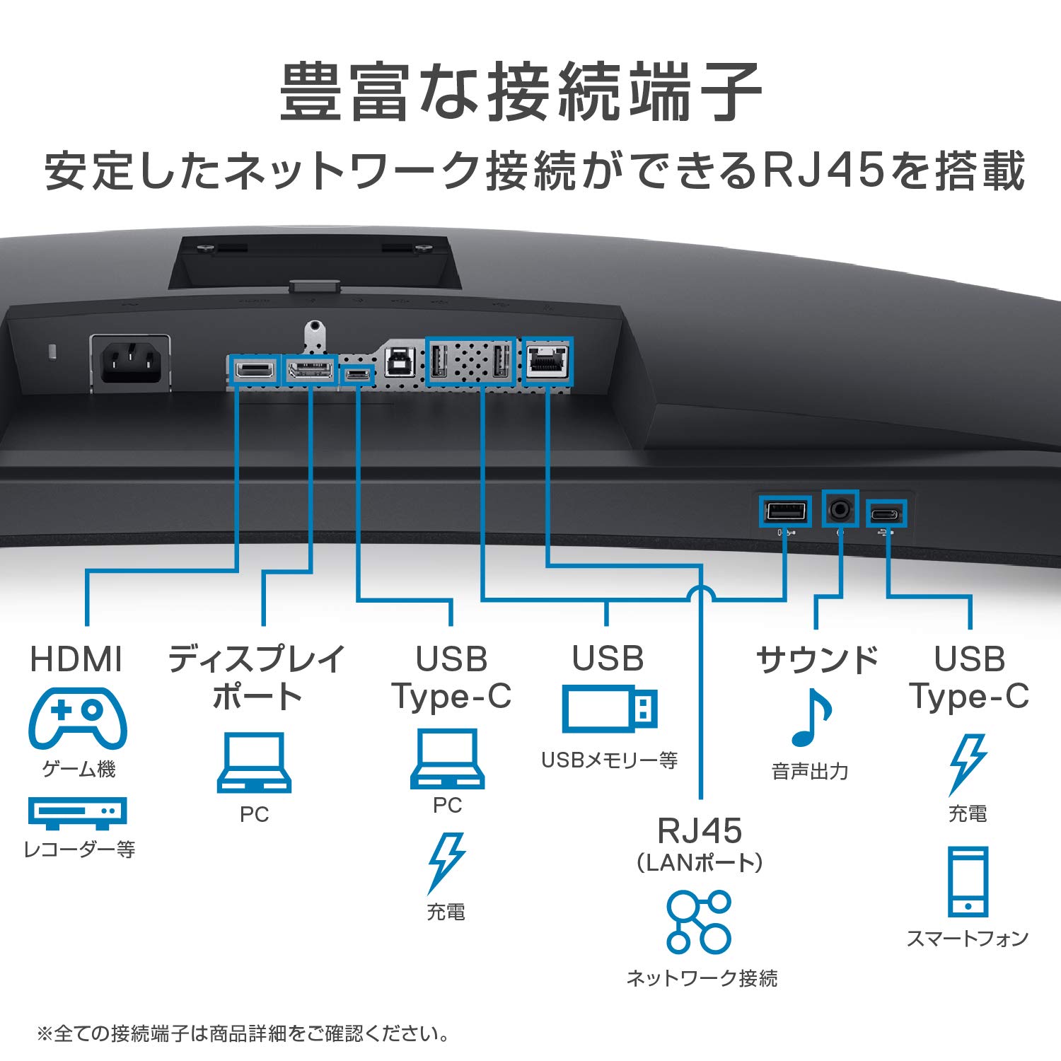 Amazon.co.jp: Dell C3422WE 34.14インチ 曲面 ビデオ会議 モニター