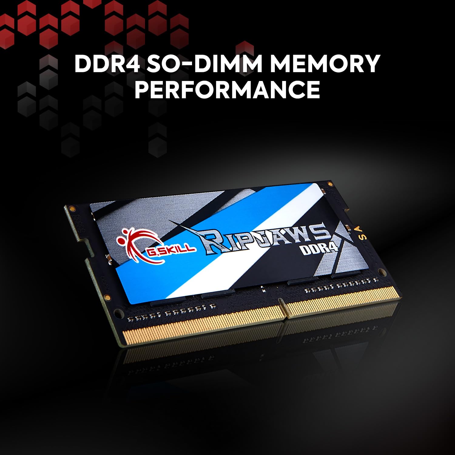 G.SKILL Ripjaws DDR4 SO-DIMM Series DDR4 RAM 32GB (2x16GB) 2400MT