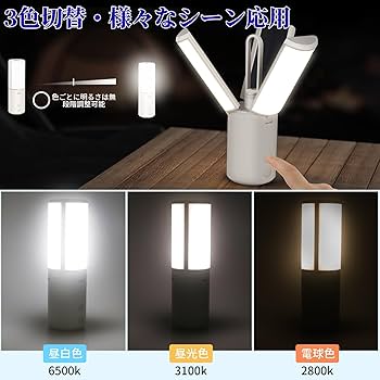 Amazon.co.jp: ソーラーランタン LEDランタン 【 0電気代・ 超