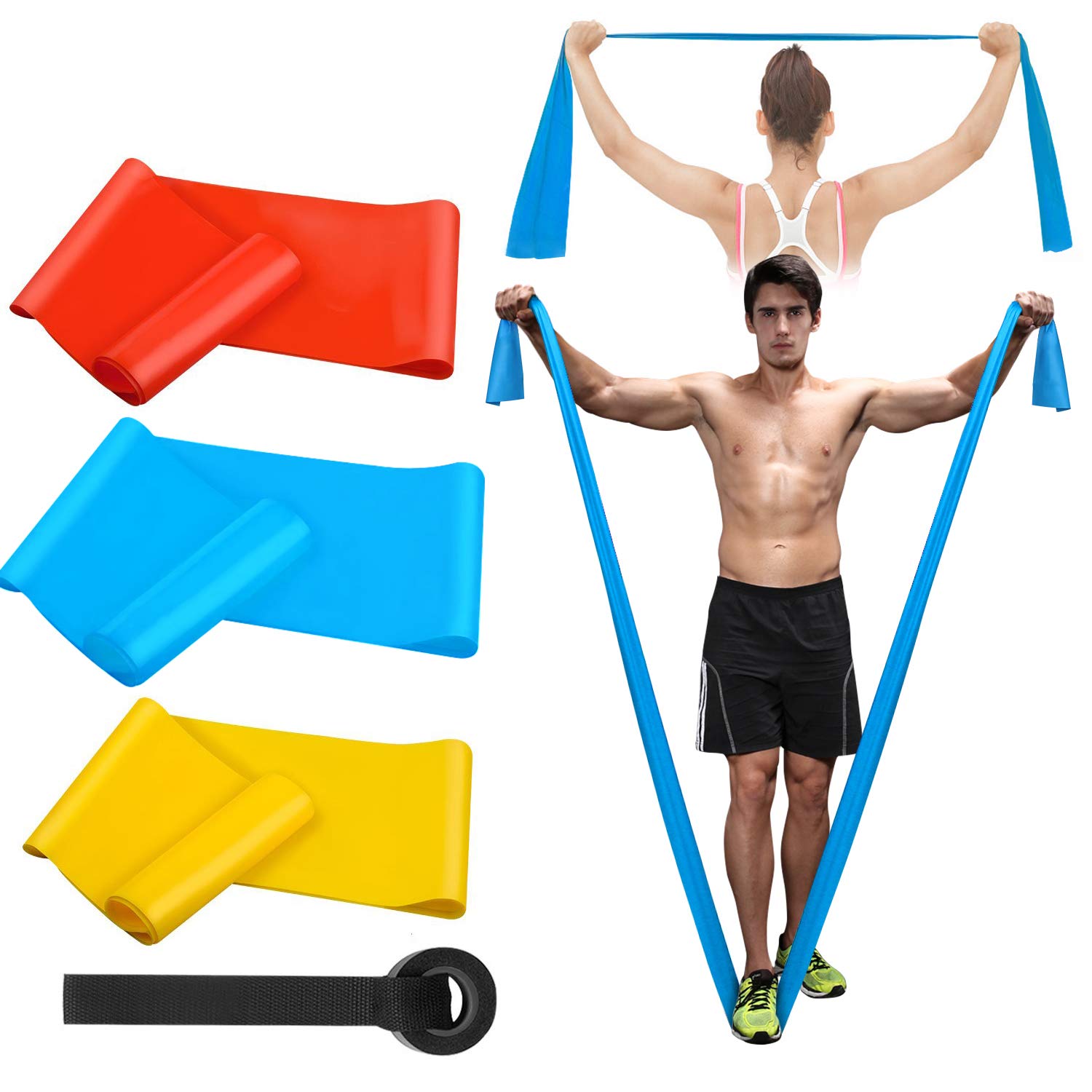 Amazon.co.jp: フィットネスバンド エクササイズバンド WRei ループ