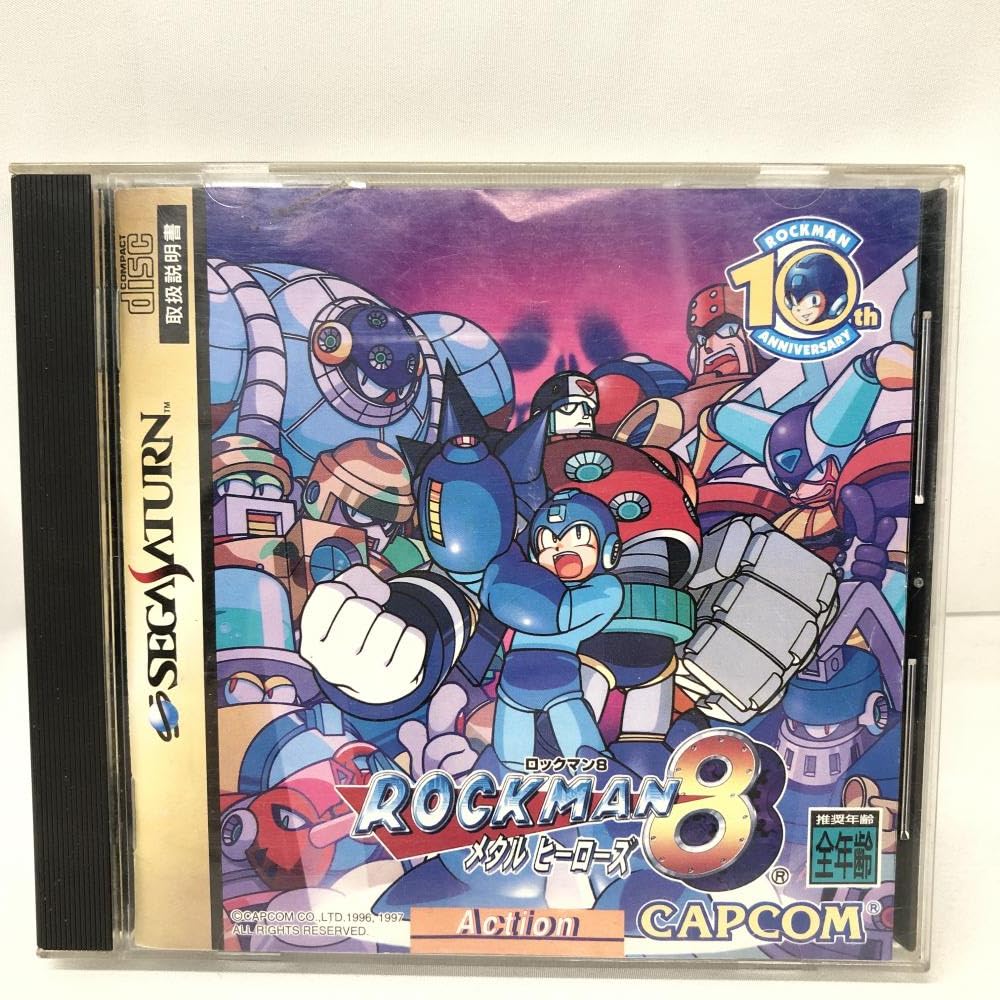 Amazon.co.jp: SS）SS)ロックマン8メタルヒーローズセガサターン