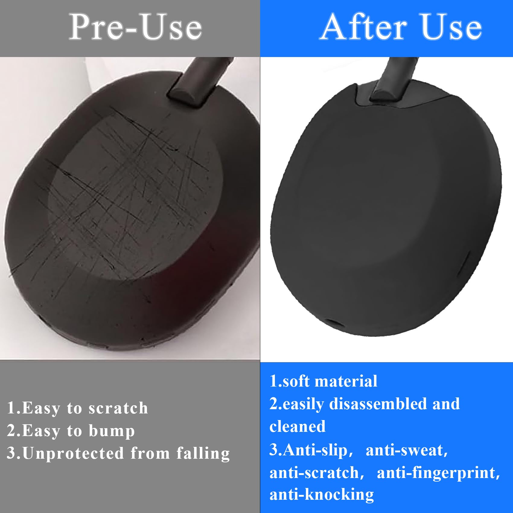 Amazon | Adhiper Sony WH-1000XM5ヘッドフォン用傷防止保護カバー