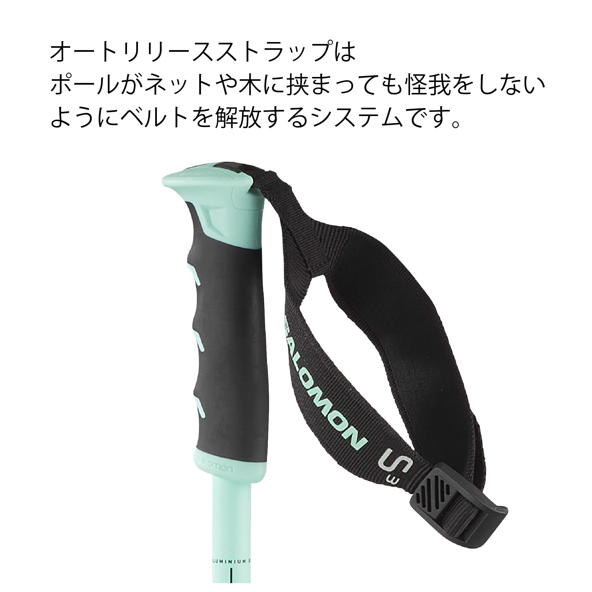 Amazon | サロモン(SALOMON) スキー ストック・ポール MTN ALU S3