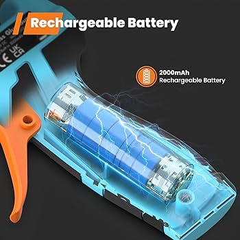 Amazon.com: GoGonova Cordless Hot Glue Gun, 15s Fast Preheating