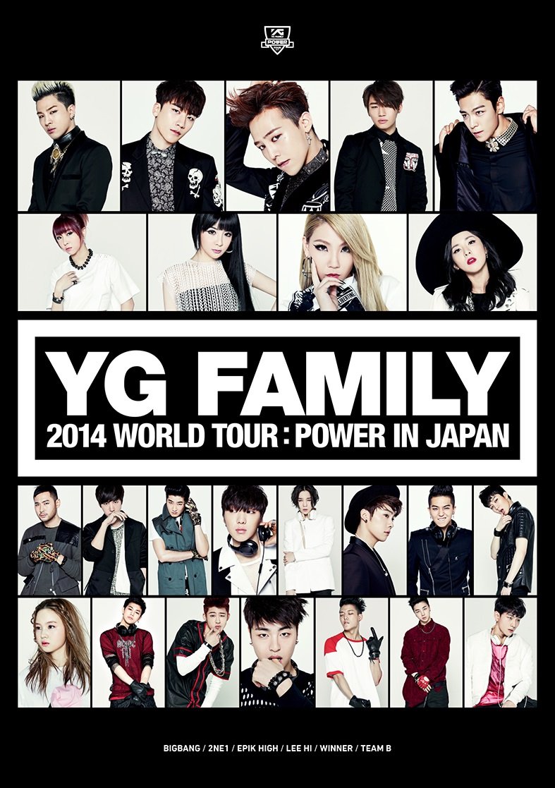 Amazon.co.jp: YG FAMILY WORLD TOUR 2014 -POWER- in Japan (DVD3枚組