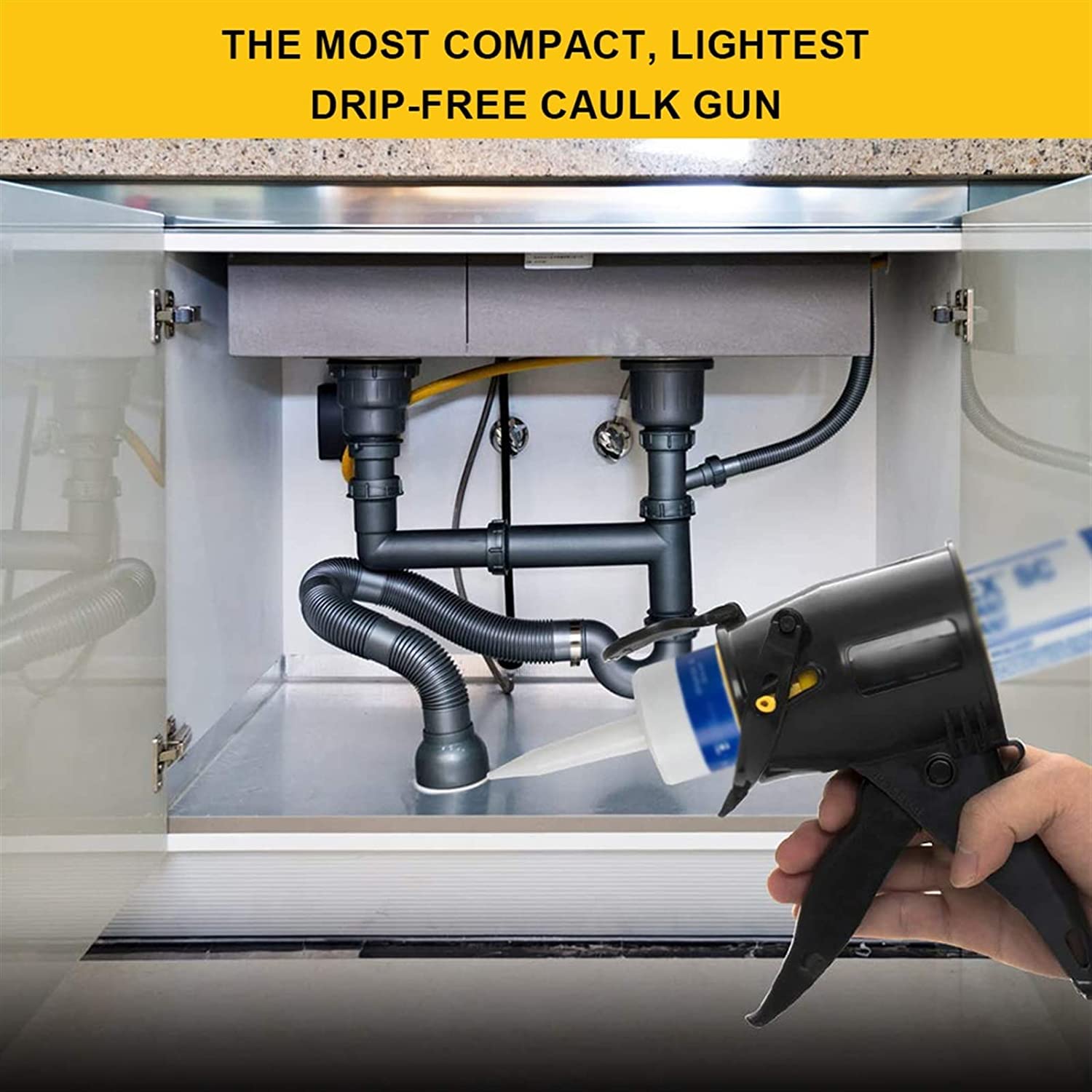 Amazon.co.jp: ポータブルシリコンコーキングガン絶縁小型マスチック