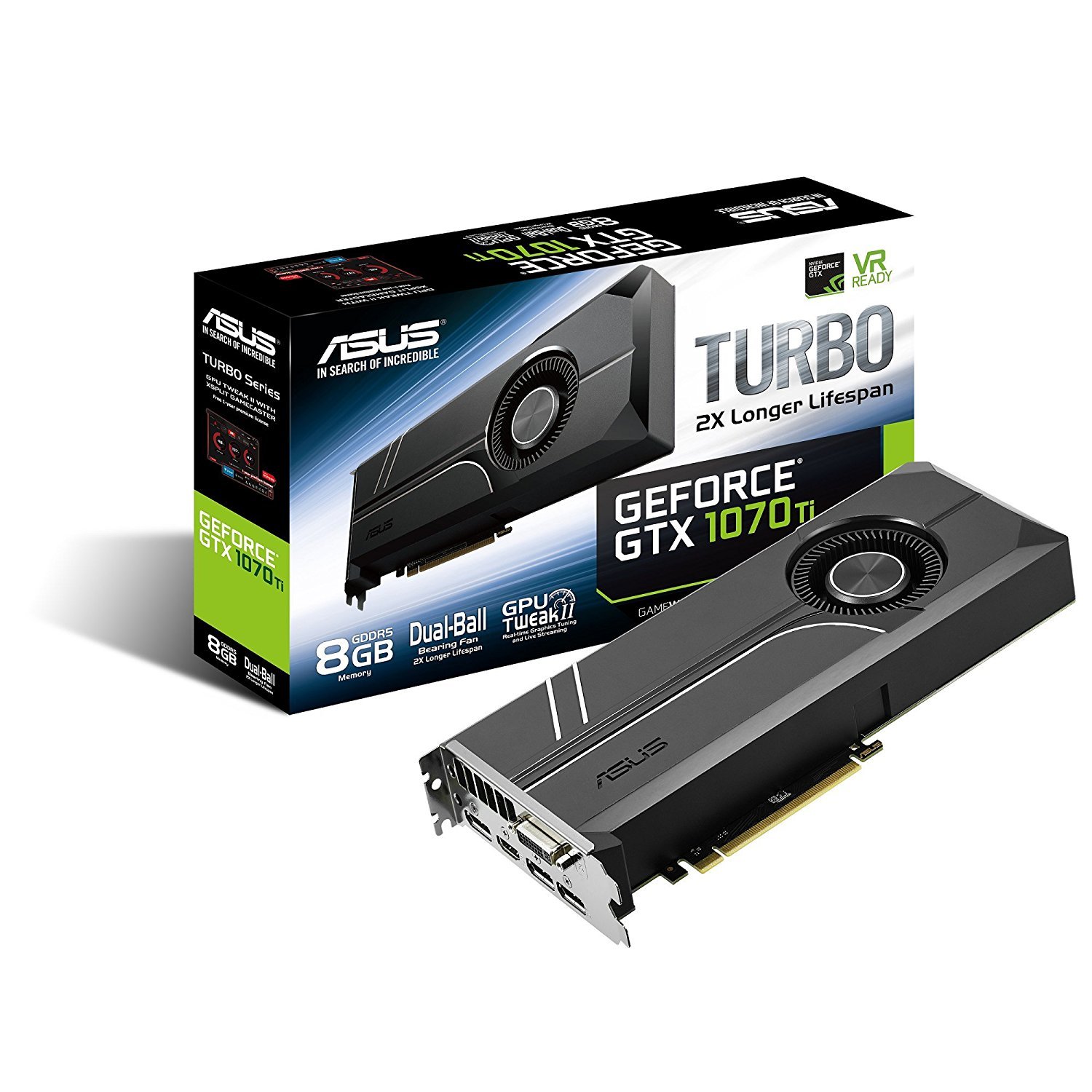 Amazon.com: ASUS GeForce GTX 1070 TI 8GB GDDR5 Turbo Edition VR