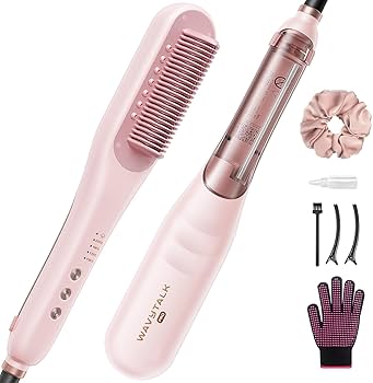 Amazon.co.jp: Wavytalk スチームストレートブラシ｜スチームで