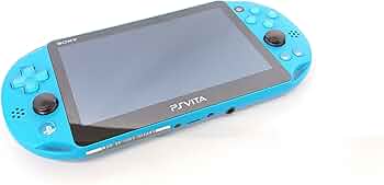 Amazon.com: PlayStation Vita Wi-Fi model Aqua Blue : Video Games