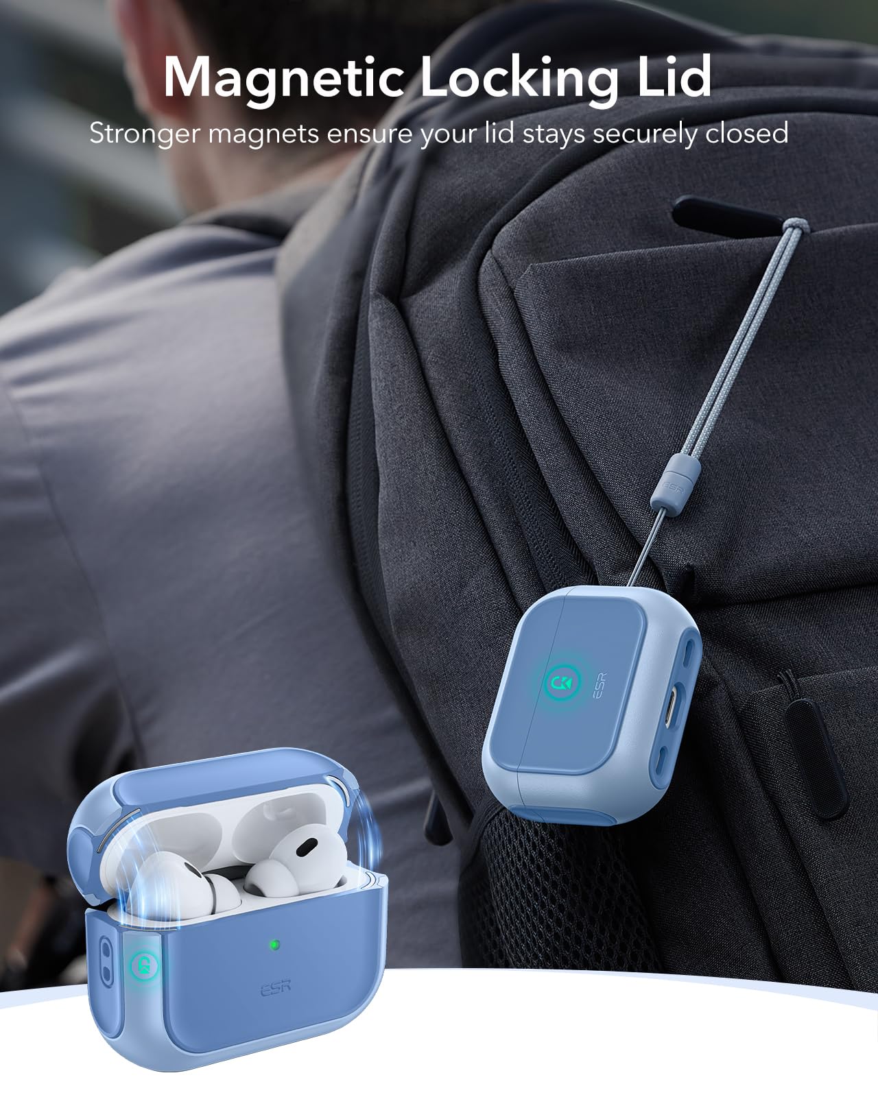 Amazon | ESR AirPods Pro2 ケース AirPods Pro 第2世代/第1世代 (2023