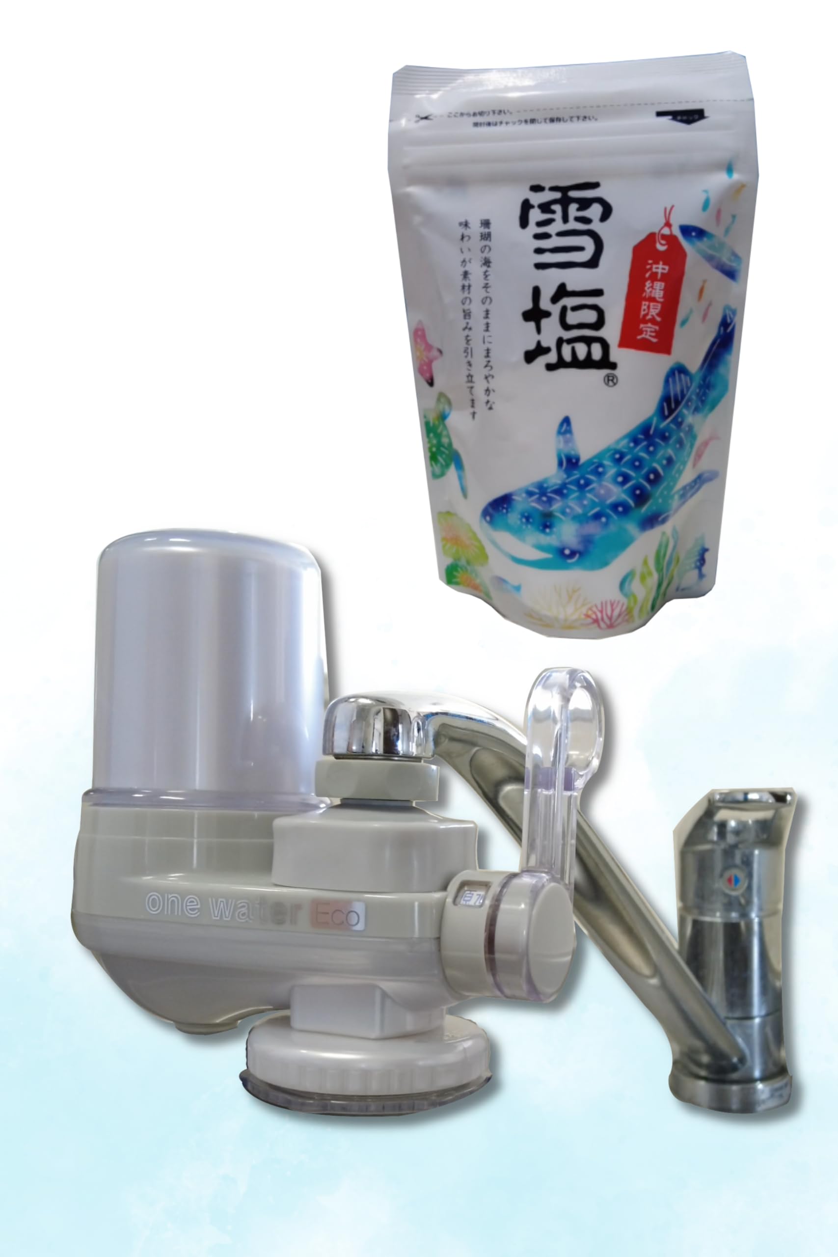 Amazon.co.jp: 素粒水 浄水器 ワンウォーターECO【PFOS・PFOA除去