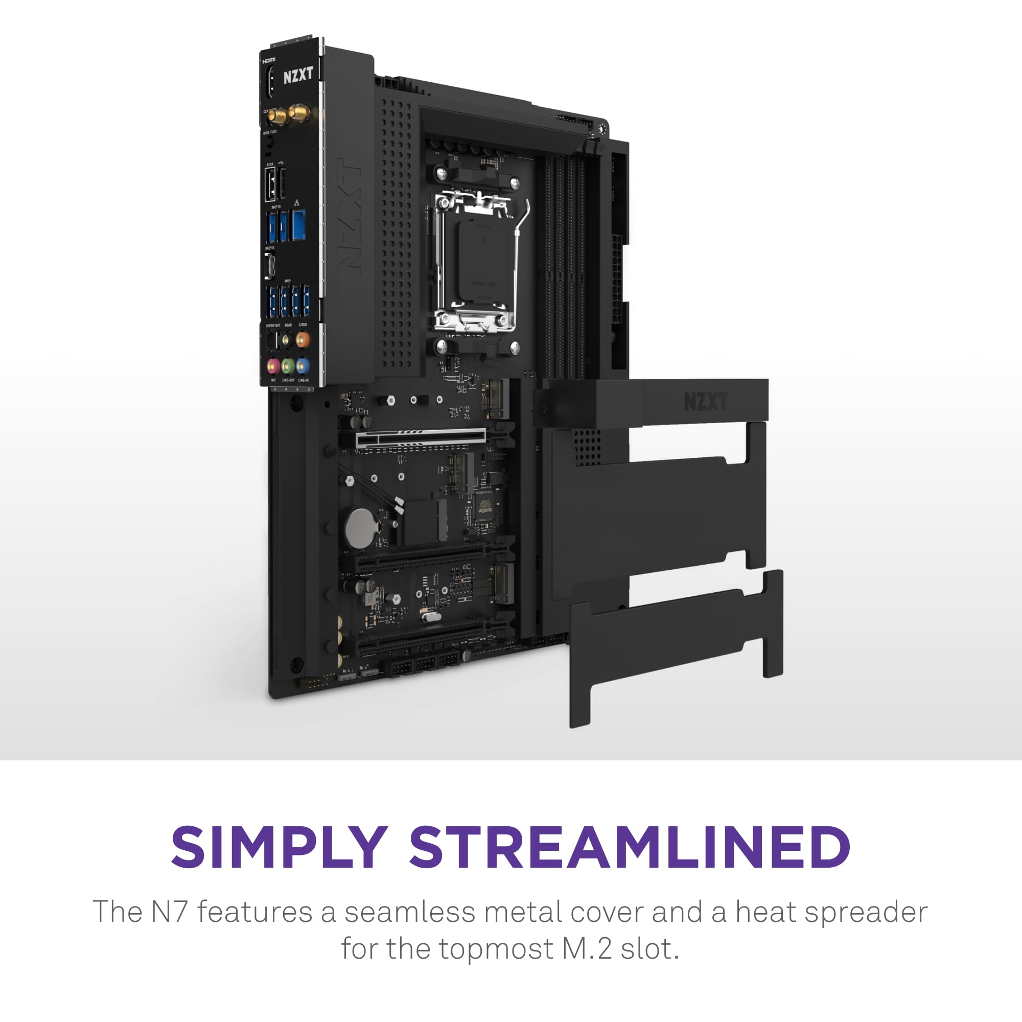 Amazon.com: NZXT N7 B650E - AMD B650 Chipset - Supports AMD Ryzen