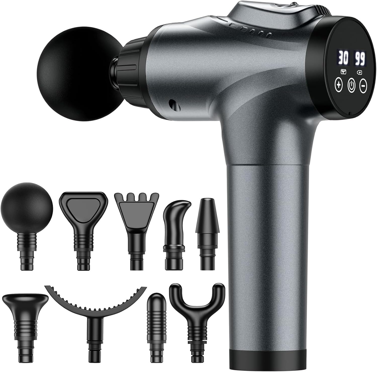 Amazon | 筋膜リリースガン 【実力派トレ一ナ一監修】ハンディガン