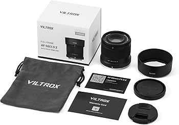 Amazon.com : VILTROX 50mm F2.0 Camera Lens Z-Mount for Nikon，Auto