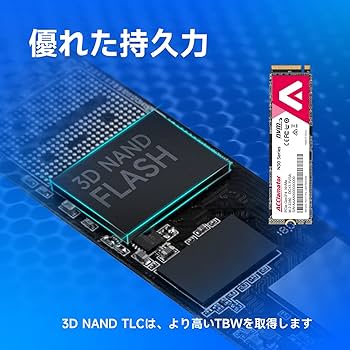Amazon.co.jp: Acclamator SSD 1TB 内蔵 M.2 2280 PCIe3.0×4 NVMe1.3