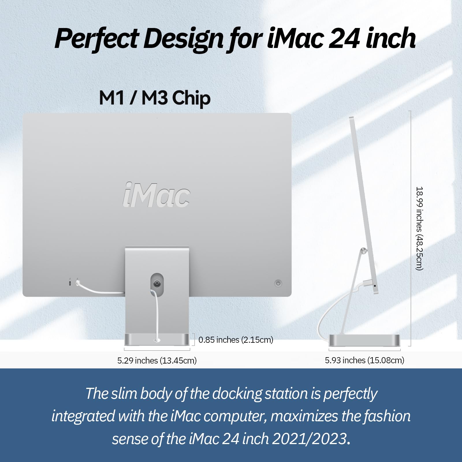 Amazon.co.jp: Minisopuru USB C ハブ iMac 24 インチ 2021/2023/2024