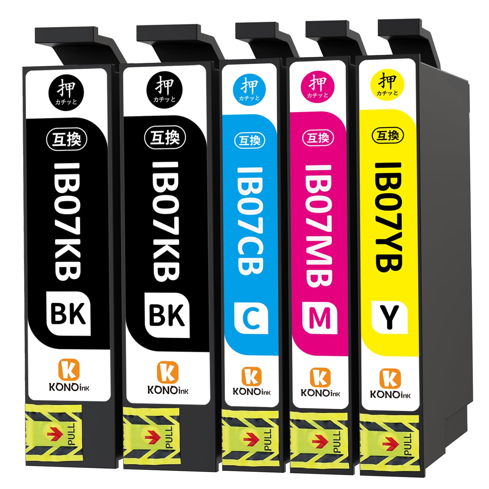 Amazon.co.jp: 【KONOink】 Epson用 IB07CL4B IB07 互換 インク