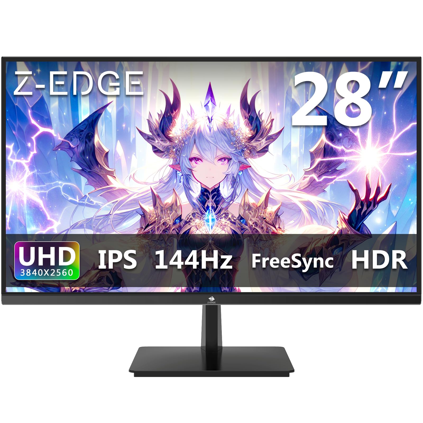 Amazon.co.jp: Z Z-Edge(ゼロエッジ) 4Kモニター 28型 ゲーミング