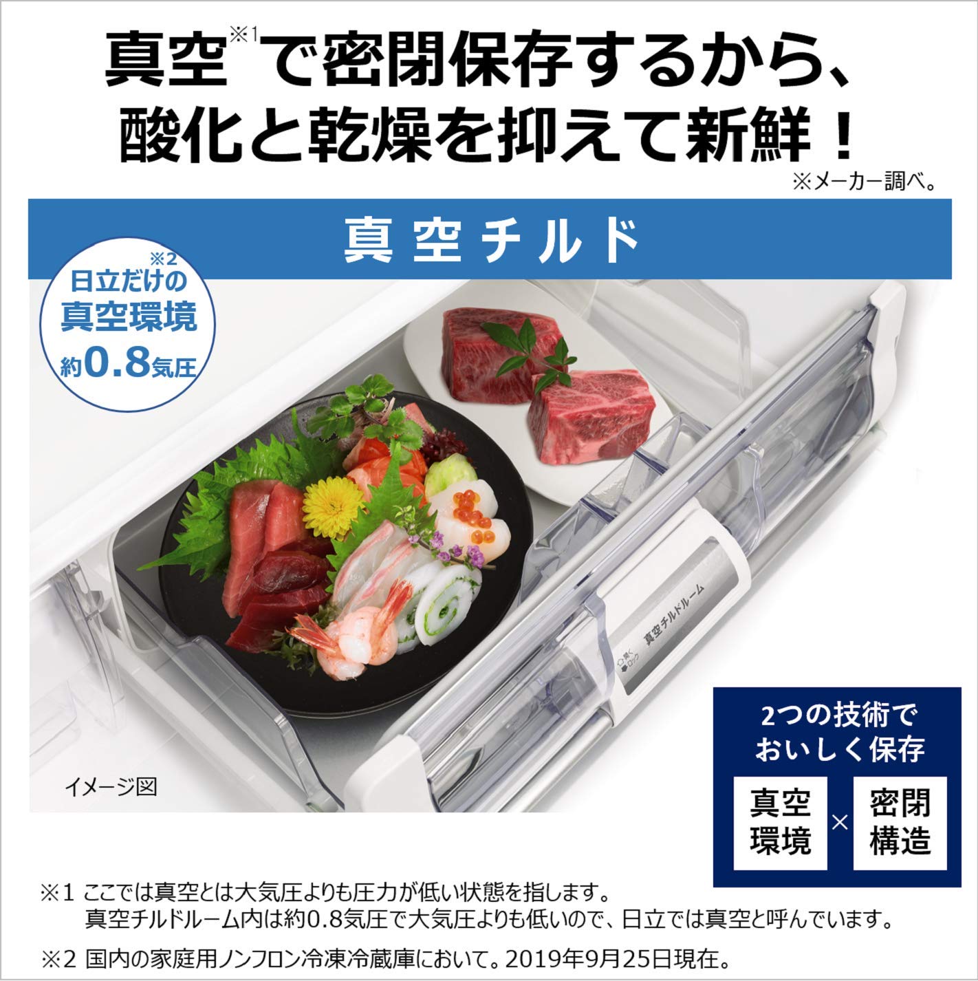 Amazon | 日立 冷蔵庫 375L 3ドア 強化ガラスドア 右開き 幅60.0cm