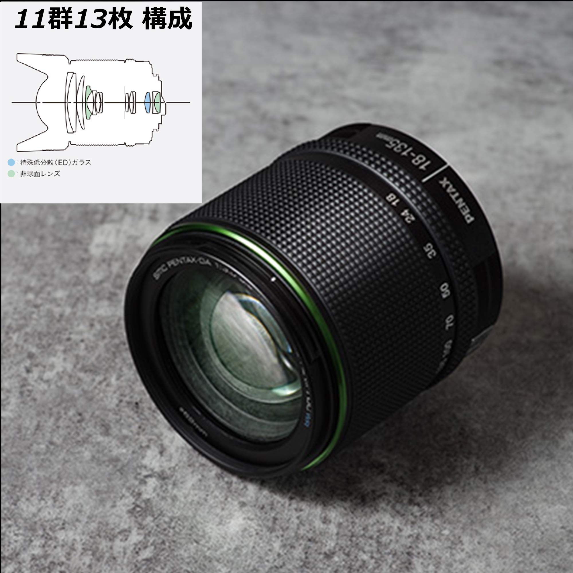 Amazon.co.jp: Pentax smc DA 18-135mm f/3.5-5.6 ED AL [IF] DC WR