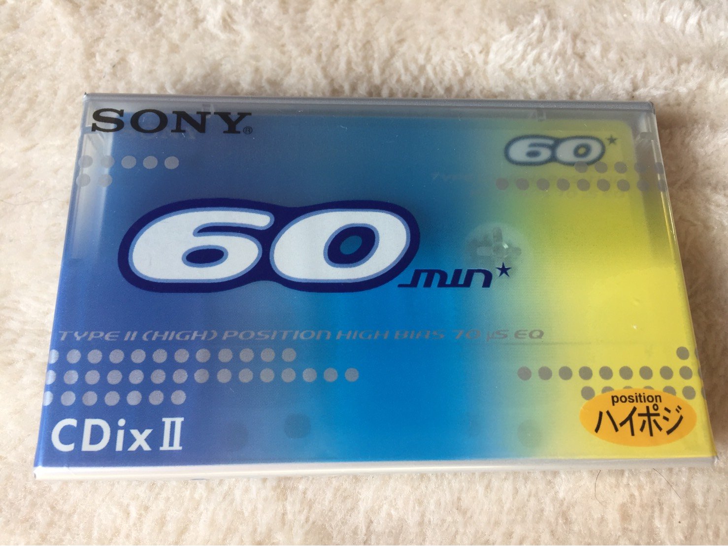 Amazon.co.jp: SONY ソニー ハイポジションカセットテープ C-60CDX2H