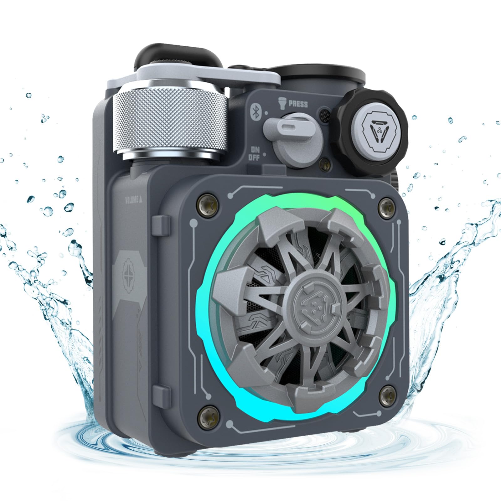 Amazon.co.jp: MUZEN CYBERCUBE Premium スピーカー Bluetooth IPX5