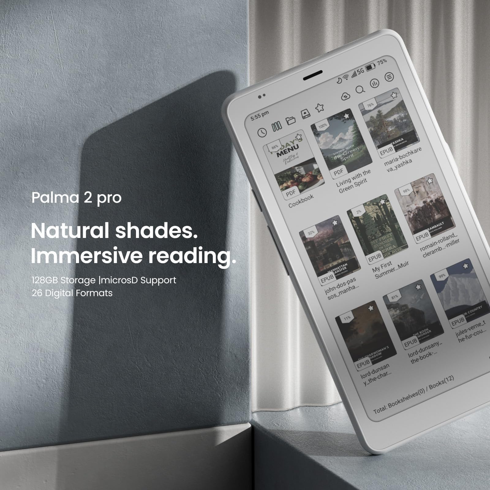 Amazon.co.jp: BOOX Palma 2 Pro モバイル電子ペーパー電子書籍