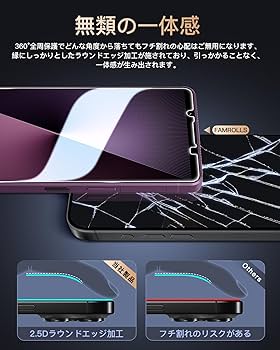 Amazon | 対応 Xperia 1 VII SO-51F / XQ-FS44 / SOG15 ガラスフィルム