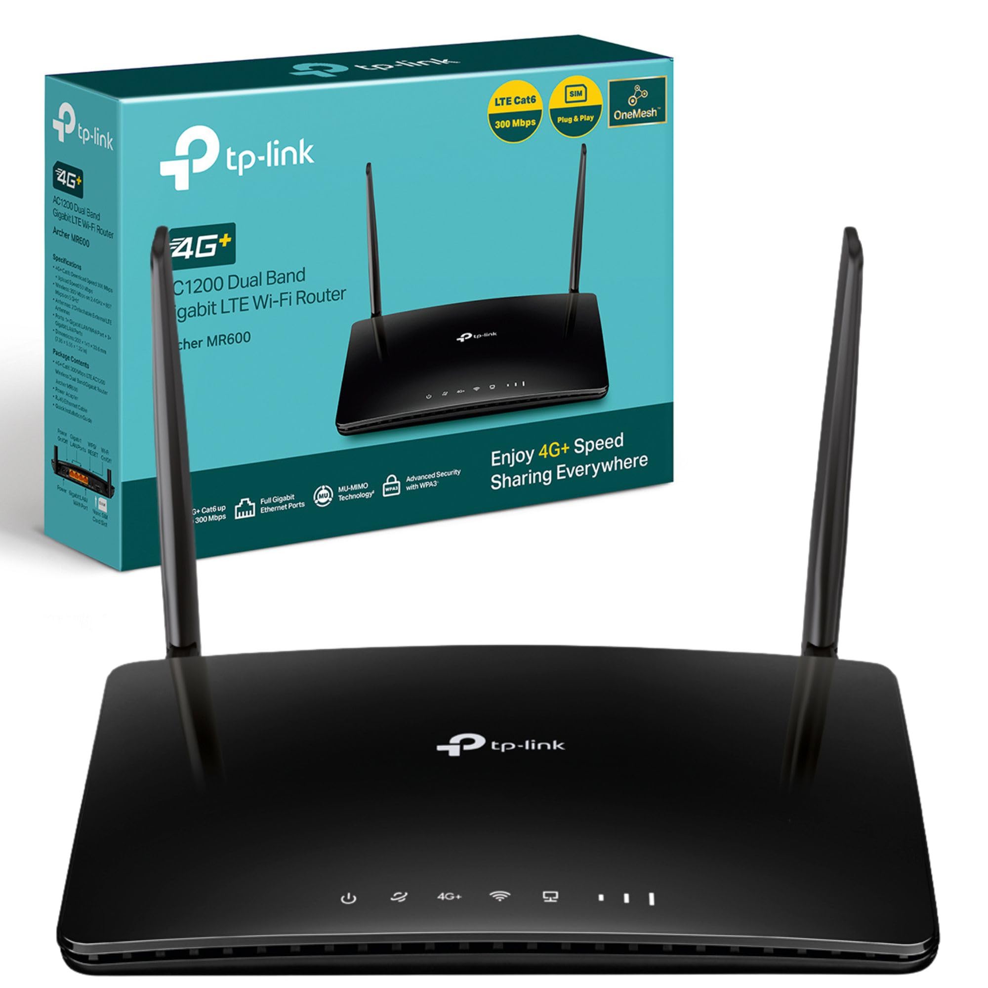 TP-Link Archer MR600 AC1200Mbps 4G+ Cat6 Wireless Dual Band 4G