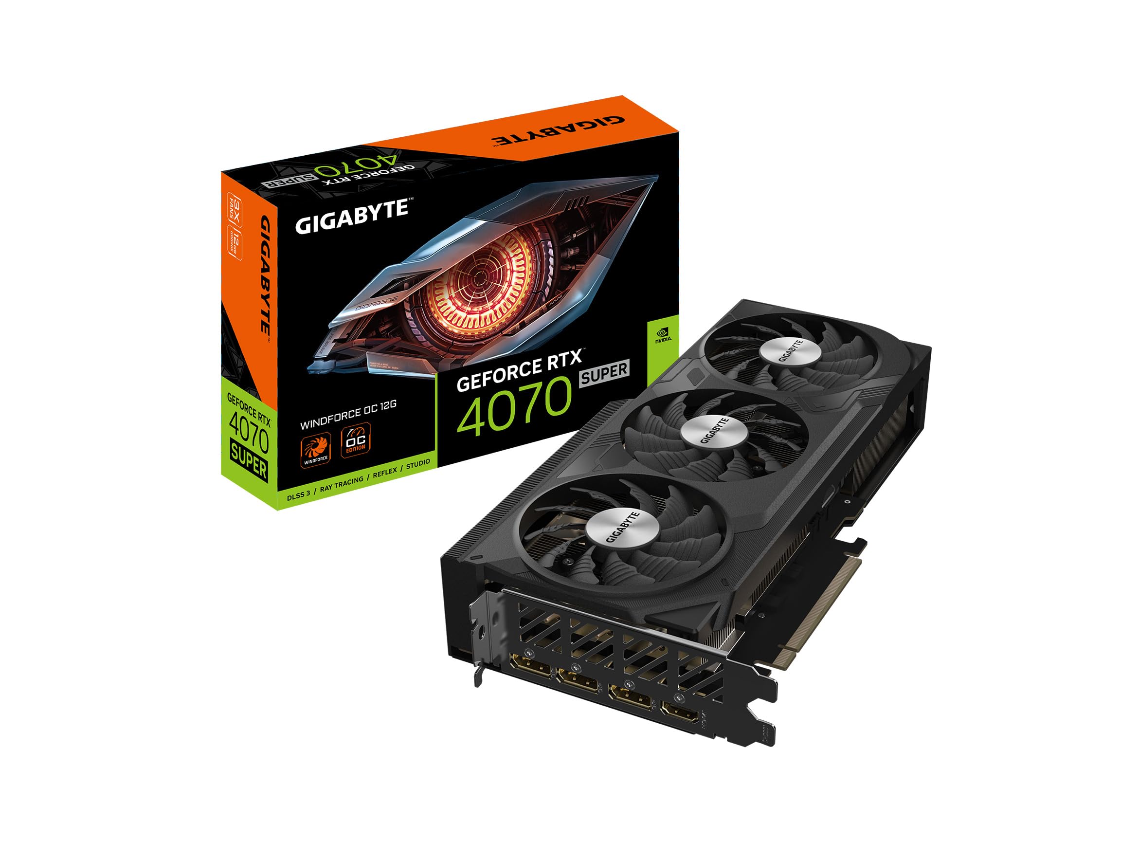 Amazon.com: GIGABYTE GeForce RTX 4070 Super WINDFORCE OC 12G