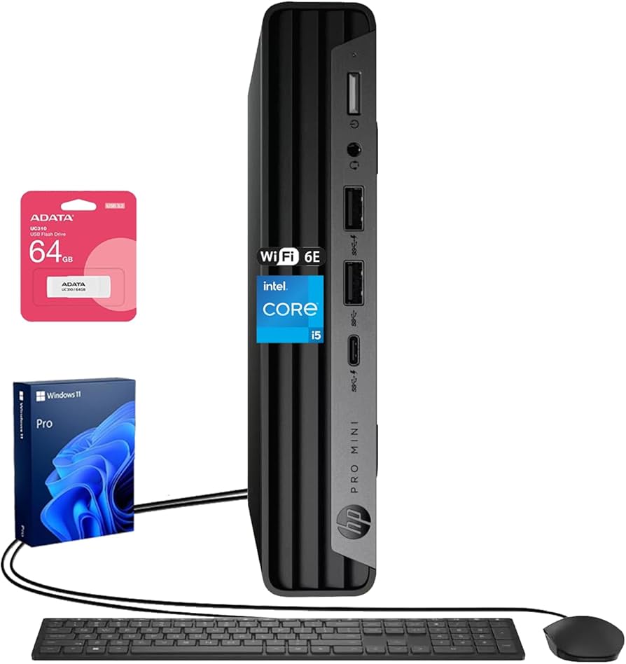Amazon.com: HP ProDesk 400 G9 Mini Business Desktop, 13th Gen