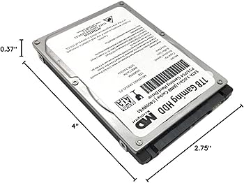 Amazon.com: MaxDigitalData (MD1000GLSA854-PS) 1TB 5400RPM 8MB