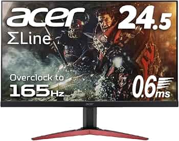 Amazon.co.jp: Acer ゲーミングモニター SigmaLine 24.5インチ