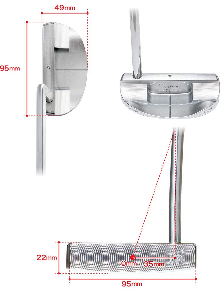 Amazon.co.jp: リンクス ゴルフ マスターモデル XI ピン型・マレット型