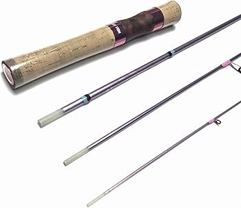 Amazon.co.jp: Fuji製ガイド 4.6フィート スピニングパックロッド 4