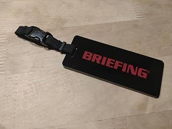 Amazon.co.jp: BRIEFING ゴルフ レッド ネームプレート ネームタグ