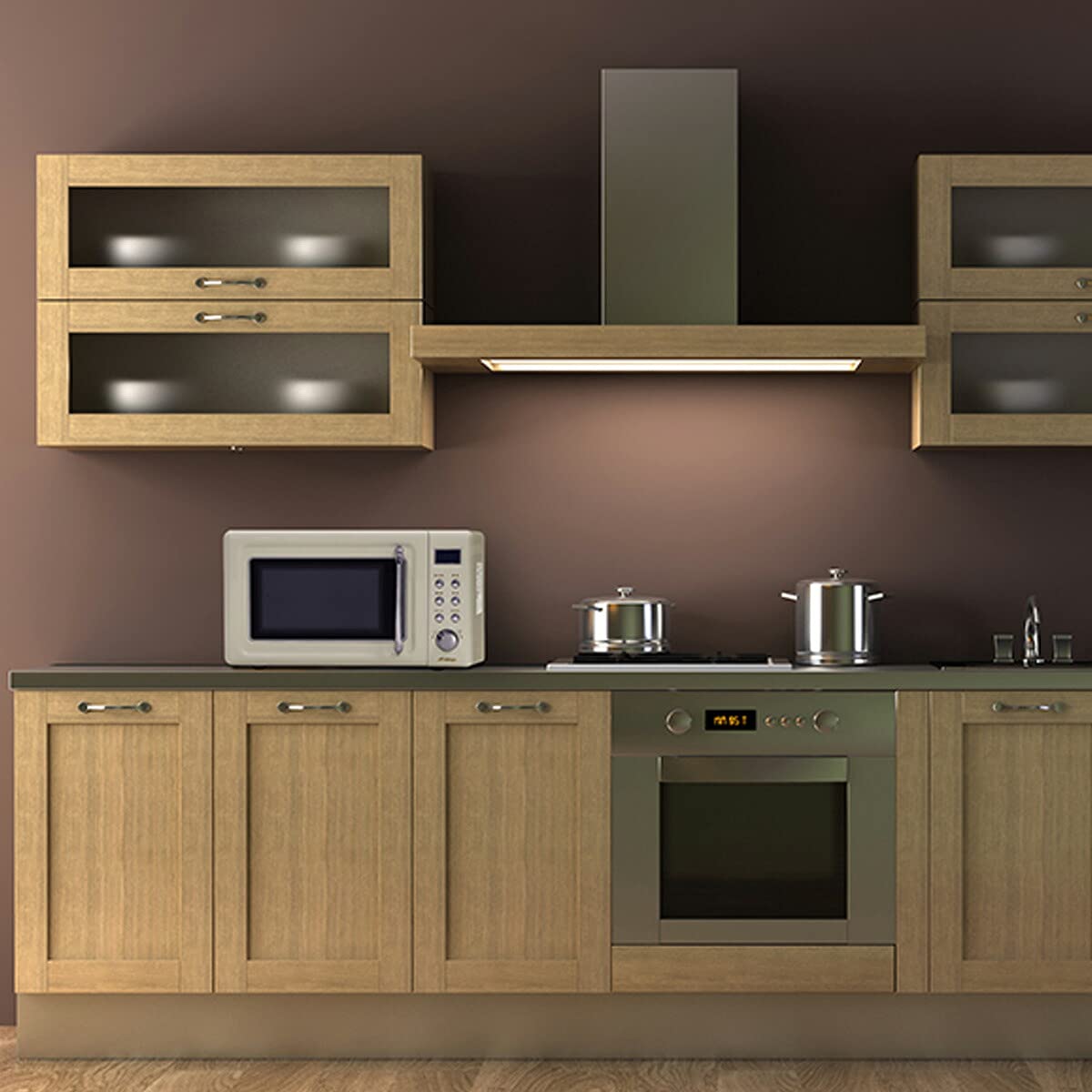 Amazon | A-stage 単機能レトロ調電子レンジ 20L レトロホワイト DRW