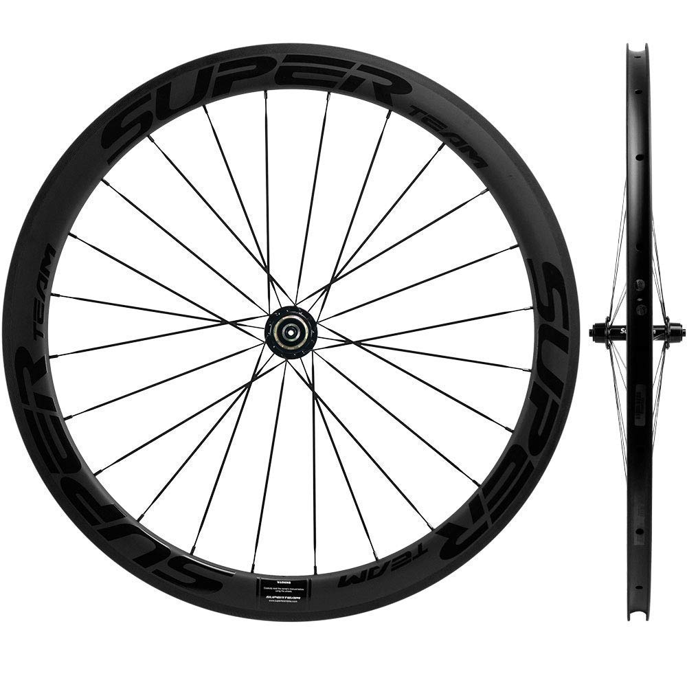Amazon | Superteam(スーパーチーム) 50/25mm UCI承認 ホイール 700c