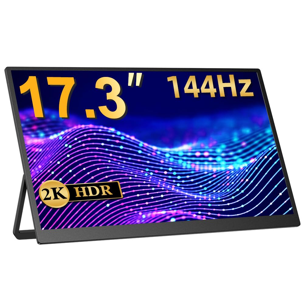 Amazon.co.jp: EVICIV モバイルモニター 17.3インチ 2K 144Hz