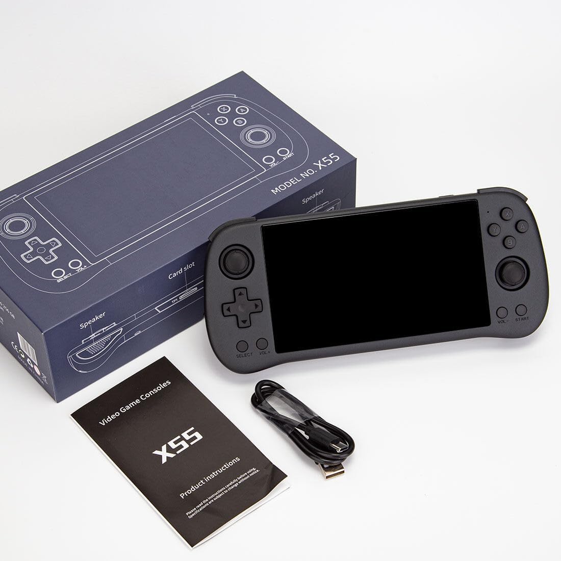 Amazon.com: Powkiddy X55 Handheld Retro Game Console Built-in