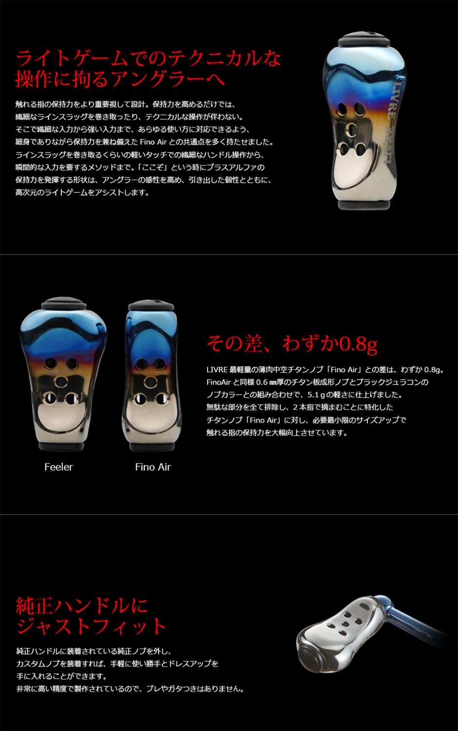 Amazon | リブレ(LIVRE) 11350 フィーラー (Feeler) シマノ&ダイワ用