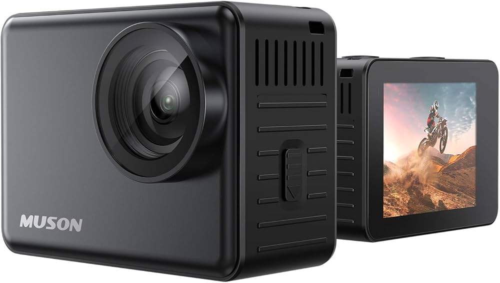 Amazon | MUSON(ムソン) アクションカメラ 【防水ケース付き 40M】 本