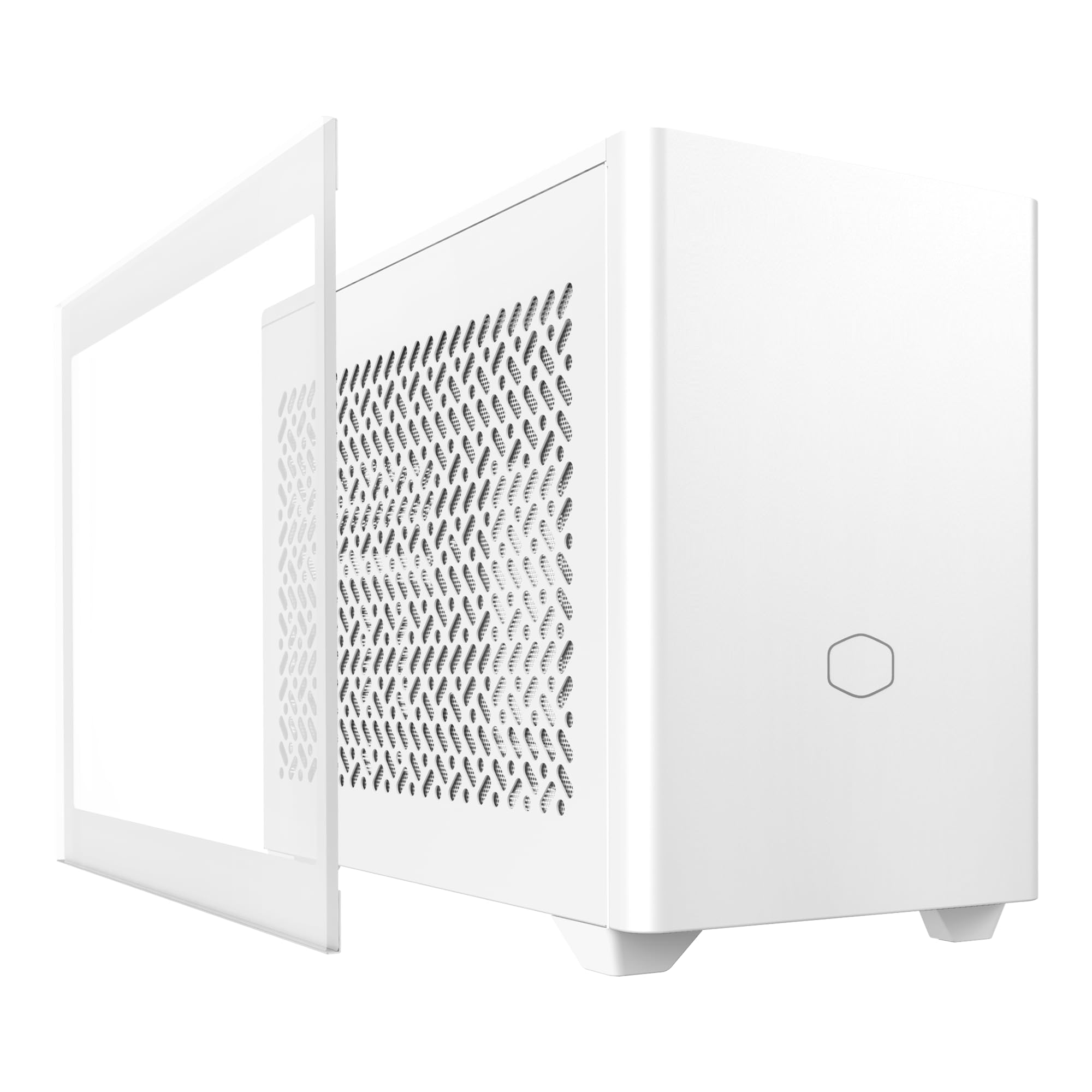 Amazon.com: Cooler Master NR200P V2 White Mini-ITX PC Case Ready