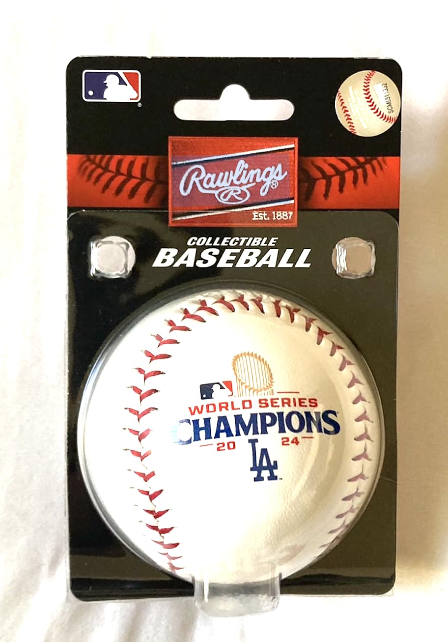 Amazon | ロサンゼルス・ドジャース 2024年世界一記念 MLB公式ボール