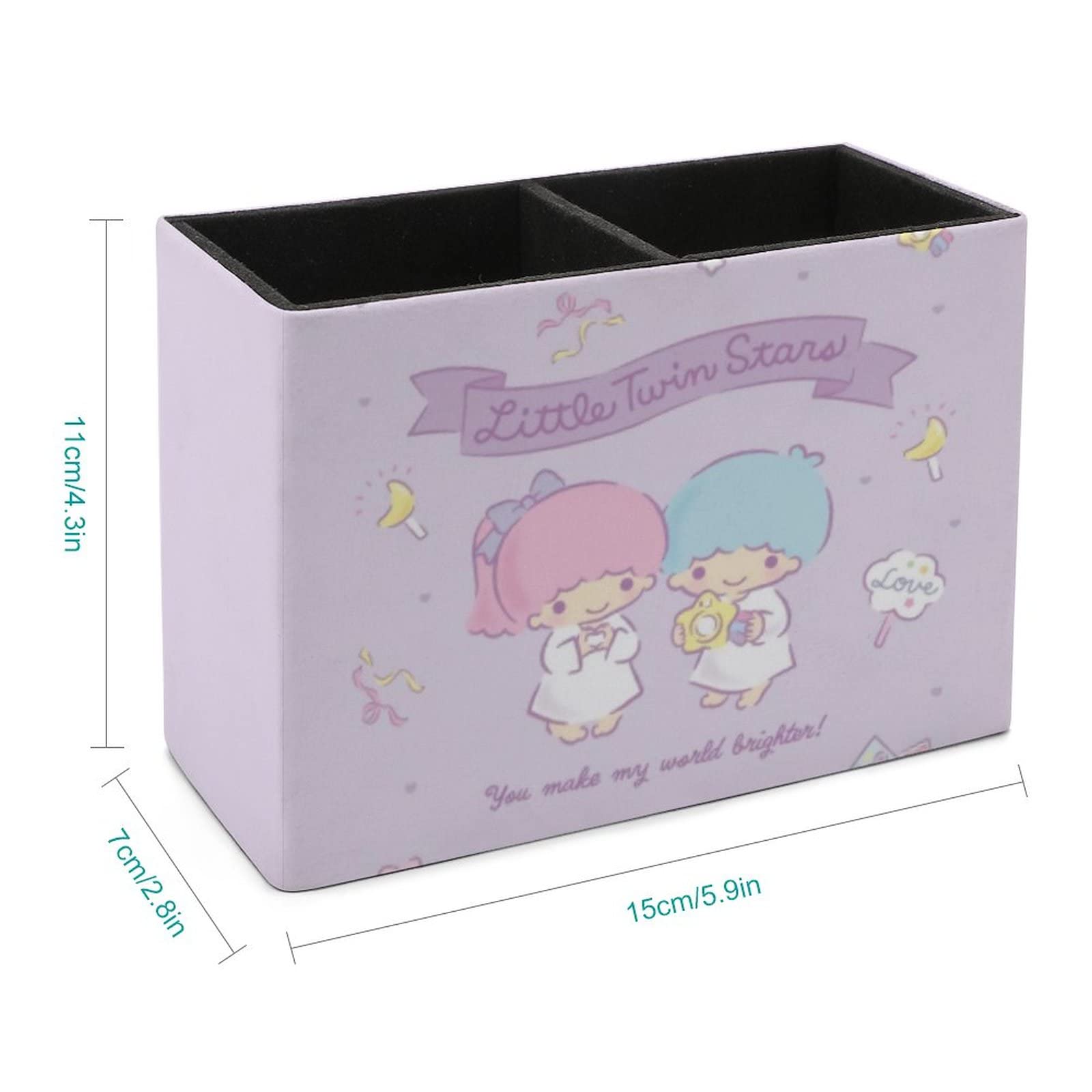 Amazon.co.jp: リトルツインスターズ キキララ PUレザー筆立て ペン