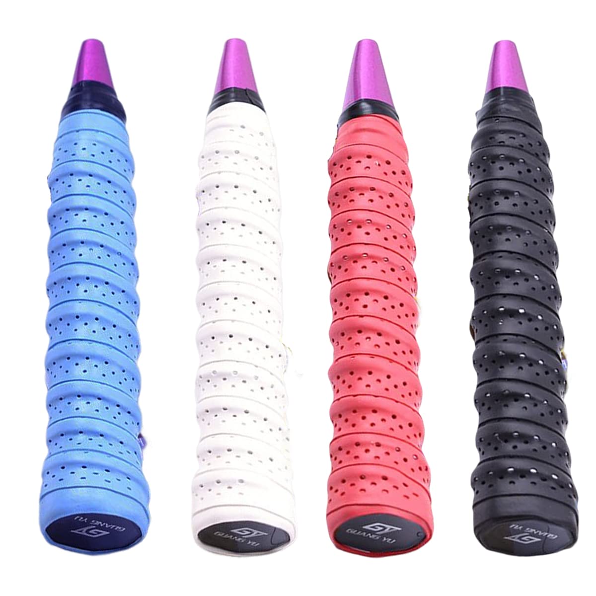 Amazon | テニスラケットグリップテープ 4個 吸収性バドミントン