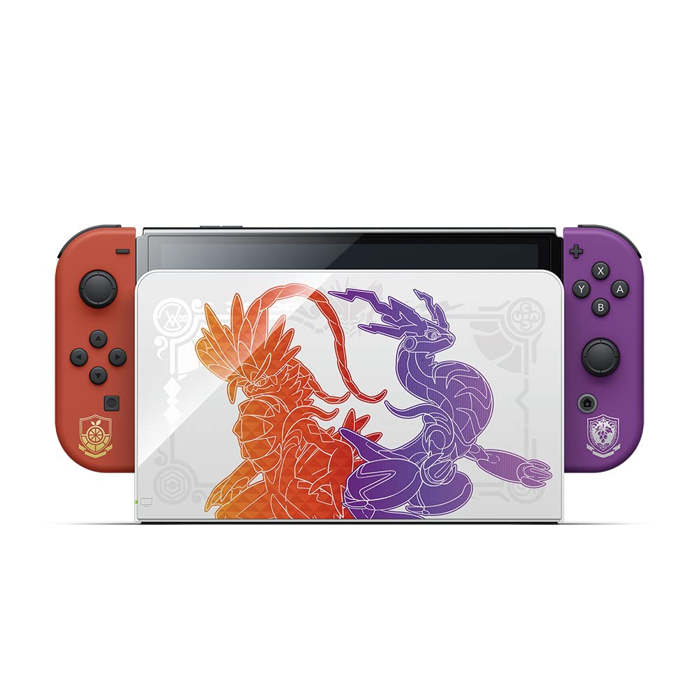 Amazon.co.jp: Nintendo Switch (Organic EL Model) Scarlet Violet