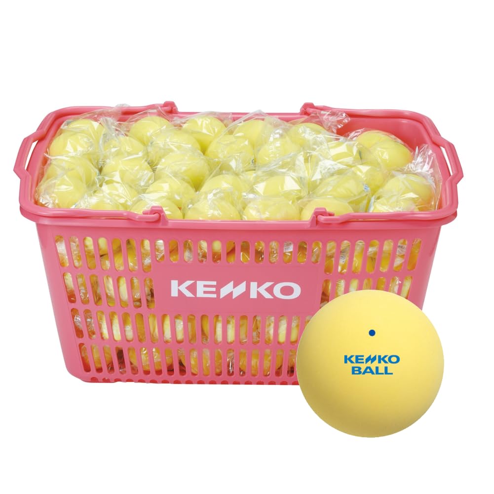 Amazon.co.jp: ナガセケンコー(KENKO) ソフトテニスボール かご入り