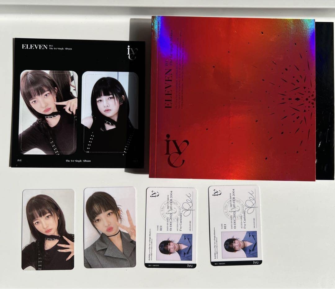 Amazon.co.jp: IVE ELEVEN レイ アルバム トレカ : おもちゃ