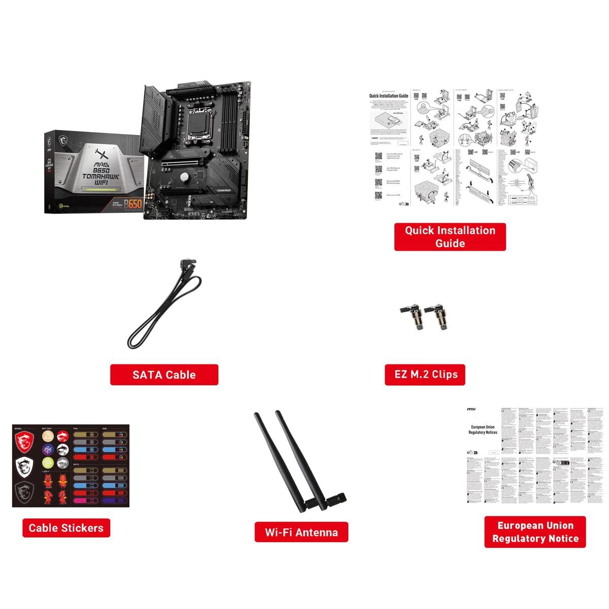 Amazon | MSI MAG B650 Tomahawk WiFiゲーミングマザーボード (AMD